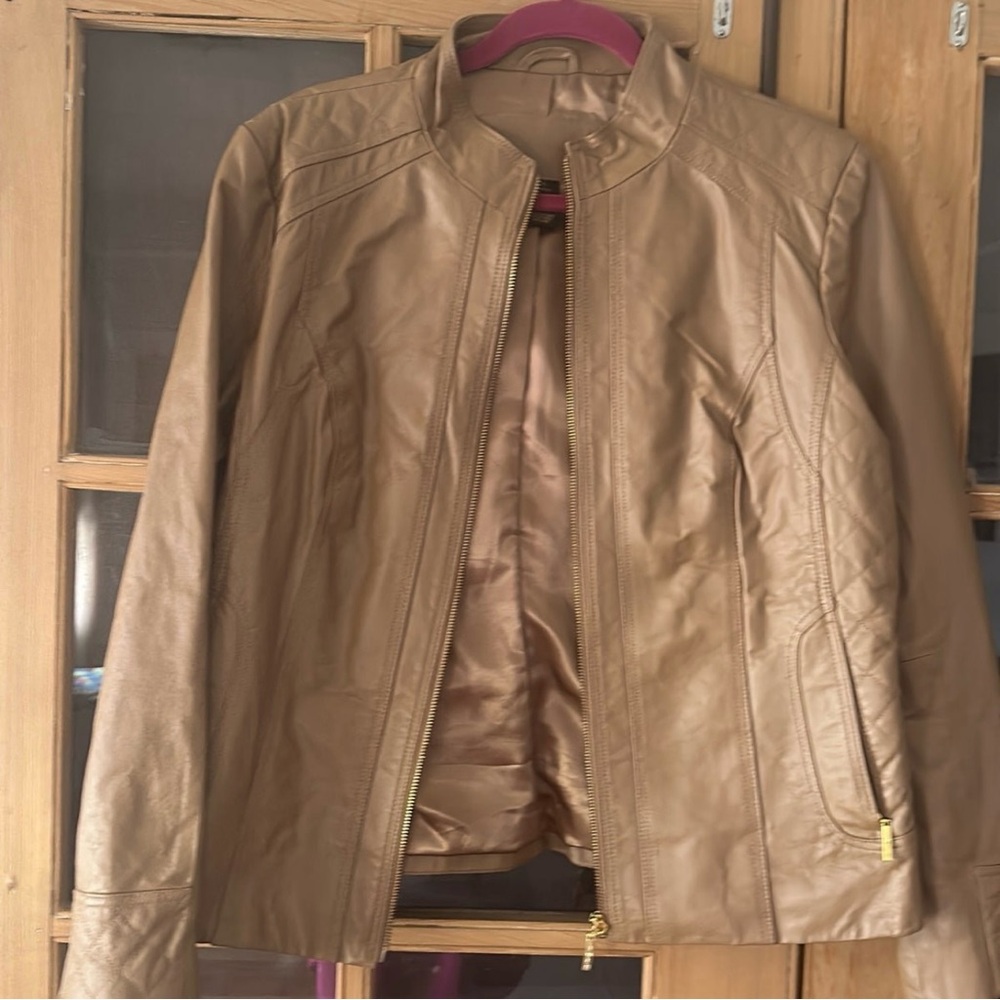 Tan Leather Jacket